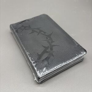 ESV Compact Bible TruTone Charcoal Gray Crown of Thorns Exclusive Edition 6x4"